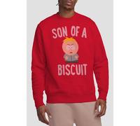 South Park The Butters Biscuit Unisex Crew Sweatshirt, Red | Size: Large South Park Red L