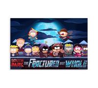 South Park The Fractured But Whole Poster Canvas Poster Bedroom Decor Sports Landscape Office Room Decor Gift Unframe-style 16x24inch(40x60cm)