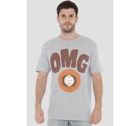 South Park The Kenny'S Dead-Uk Heather-Grey in Light Grey | Size: 3XL South Park Light Grey 3XL