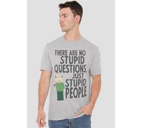 South Park The Mr. Garrison Unisex Adult T-Shirt, Athletic Heather in Light Grey | Size: 3XL South Park Light Grey 3XL