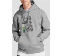 South Park The Mr. Garrison Unisex Hoodie, Athletic Heather in Light Grey | Size: Large South Park Light Grey L