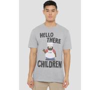 South Park The Salty Chocolate Unisex Adult T Shirt, Athletic Heather South Park Grey S