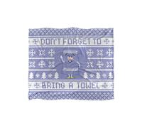 South Park Towelie Christmas Sweater Silky Touch Super Soft Throw Blanket 152 X 127 cm in White South Park White 152 X 127 cm