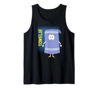 South Park Towelie the Talking Towel Funny Cartoon Tank Top, Men, Black, Medium