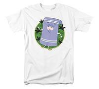 South Park Towelie Unisex T Shirt, White, Large