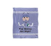South Park Towelie Wanna Get High Silky Touch Super Soft Throw Blanket 152 X 127 cm in White South Park White 152 X 127 cm