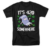 South Park Towlie It'S 420 Somewhere Unisex T Shirt, Black South Park Black XXXL