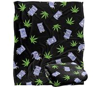 South Park Towlie Pattern Silky Touch Super Soft Throw Blanket 152 X 127 cm, White