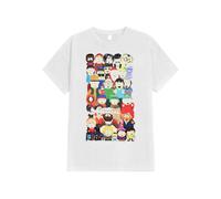 South Park - Town Group White - T-Shirt - white - XXL - 100% Cotton XXL
