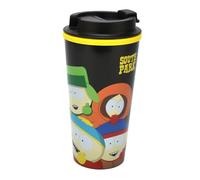 South Park Travel Flask for Hot and Cold Drinks, Fun Gift for Fans | Officially Licensed Merchandise, features Kenny, Kyle, Stan and Cartman, Flask for Hot and Cold Drinks, Travel Mug