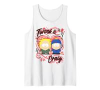 South Park Valentine's Day Tw raig Graffiti Heart Tank Top