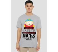 South Park Wade Through Dicks T-Shirt, Athletic Heather in Light Grey | Size: 5XL South Park Light Grey 5XL
