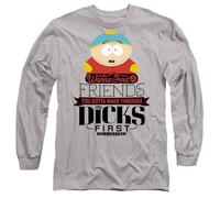South Park Wade Through Dicks Unisex Long Sleeve T Shirt, Athletic Heather, XX-Large