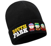South Park Winter Hat Cuffed Beanie for Men Teens Warm Knitted Hat Gifts for Men Black