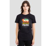 South Park Women's Lyrics T-Shirt, Black | Size: Large South Park Black L