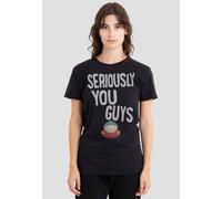 South Park Women's The I'M Seriously T-Shirt, Black | Size: Large South Park Black L