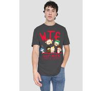 South Park Wtf Ultimate Smallackdown-Adult Heather, Black in Charcoal | Size: Small South Park Charcoal S