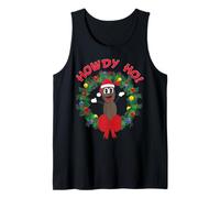 South Park Xmas Mr Hankey Howdy Santa Christmas Retro Poo Tank Top