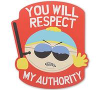 South Park You Will Respect My Authority Metal Sign - Funny Eric Cartman South Park Sign for Man Cave or Teen Room