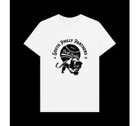 South Philly Panthers Unisex White T-Shirt Colour: White Park Fields White 4XL
