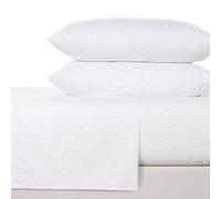 South Point Home Fashions 4-Piece Printed Sheet Set - Full/Twin| 17" Extra Deep | Cool, Crisp, Breathable Bed Sheets - Brushed for Softness (Maise Geo, Full)