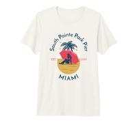 South Pointe Park Pier Miami Premium T-Shirt