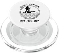 South Rim to North Rim Grand Canyon Hike in Arizona Souvenir PopSockets PopGrip for MagSafe