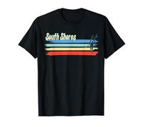 South Shores Surf Beach, Surfing Guy T-Shirt