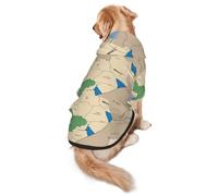 South Sudan Location Map Dog Hoodie for Medium Large Dogs, Warm Soft Pet Sweatshirt, Easy to Wear Jumper Clothes