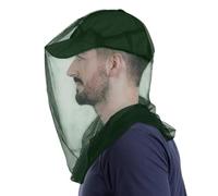 South to East Premium Mosquito Head Net for Insect, 2 Pack, Fly & Bug Protection | Ultra Large & Long, Extra Fine Holes for Camping, Hiking, Fishing, Gardening, Safari, Fits All Hats, Green