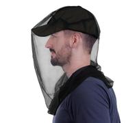 South to East Premium Mosquito Head Net for Insect, 4 Pack, Fly & Bug Protection | Ultra Large & Long, Extra Fine Holes for Camping, Hiking, Fishing, Gardening, Safari, Fits All Hats for Men & Women