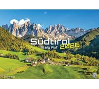 South Tyrol - A Journey Through Enchanting Landscapes - 2025 - Calendar DIN A2 (Extra Large: Approx. 60 cm x 42 cm)