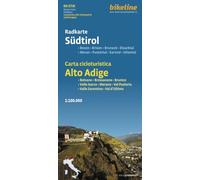 South Tyrol / Bolzano cycle map (STIR): Bozen - Brixen - Bruneck - Eisacktal - Meran - Pustertal - Sarntal - Ultental (Bolzano - Bressanone - Brunico ... -Valle Sarentino -Val d'Ultimo, 1:100.000