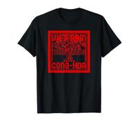 South Vietnam RED Seal CONG HOA T-Shirt