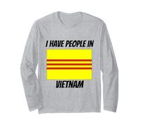 South Vietnamese Flag I Have People in Vietnam Long Sleeve T-Shirt