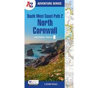 South West Coast Path 2 - North Cornwall: with Ordnance Survey mapping (A -Z Adventure Series)