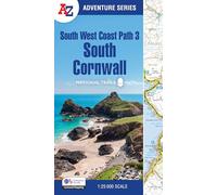 South West Coast Path 3 - South Cornwall: with Ordnance Survey mapping (A -Z Adventure Series)