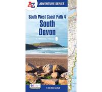 South West Coast Path 4 - South Devon: with Ordnance Survey mapping (A -Z Adventure Series)