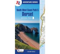 South West Coast Path 5 - Dorset: with Ordnance Survey mapping (A -Z Adventure Series)