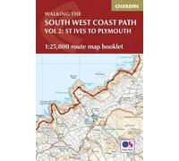 South West Coast Path Map Booklet - Vol 2: St Ives to Plymouth