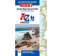 SW Coast Path North Cornwall Adventure Atlas: (3rd Revised edition)