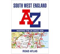 South West England A-Z Road Atlas – Harper Collins Publishers