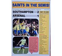 Southampton 2 Arsenal 1-2026 FA Cup quarter-final - souvenir print