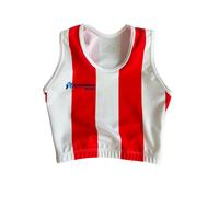 Southampton Athletic Club Kit Crop Top - Red/White / 8 - XS