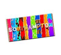 Southampton England Football Club FC Team Chocolate Bar Wrapper Novelty Gift (#1308) (with chocolate bar)