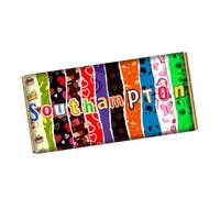 Southampton England Football Club FC Team Chocolate Bar Wrapper Novelty Gift Present On Birthday SportDay CH-9364 (with chocolate bar (100g))