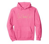 Southampton England Vintage elegant design Pullover Hoodie, Adult Unisex, Bright Pink, Small