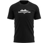 Southampton Skyline Mens T Shirt Football Supporters Fan Tee, L, Black
