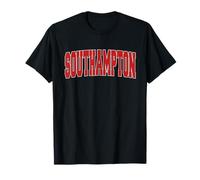 SOUTHAMPTON Varsity Style Vintage Retro UK Sports T-Shirt