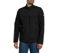 Weekend Offender Men's Southbank Technical Overshirt, Black, M